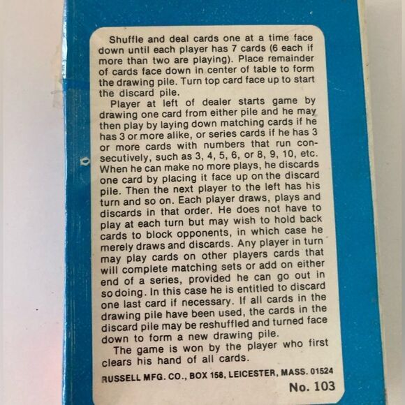 Vintage 1970's Robin The Boy Wonder Card Game NIB - Picture 4 of 4